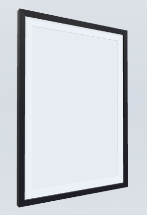 Custom - 20x30 Black Frame