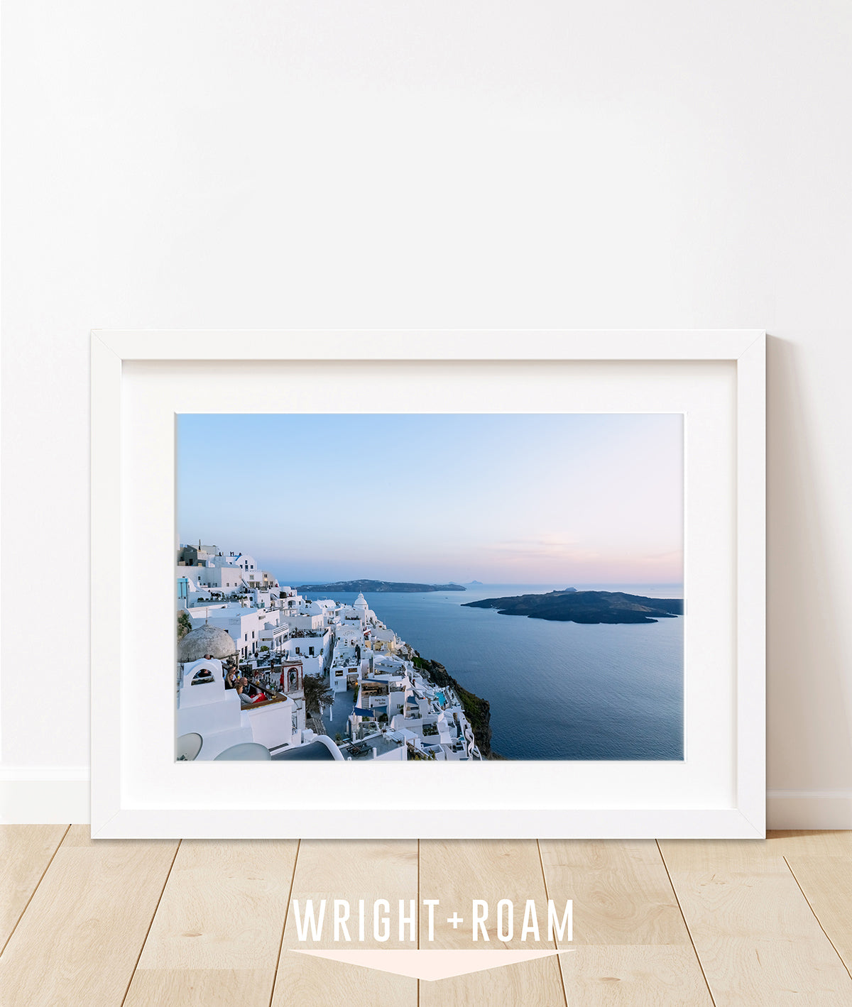 Blue Sunset Santorini Greece, Caldera Greek Islands