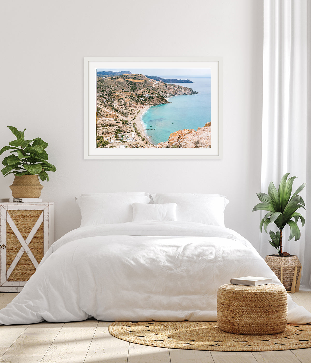 Aegean Sea Landscape Milos, Greece