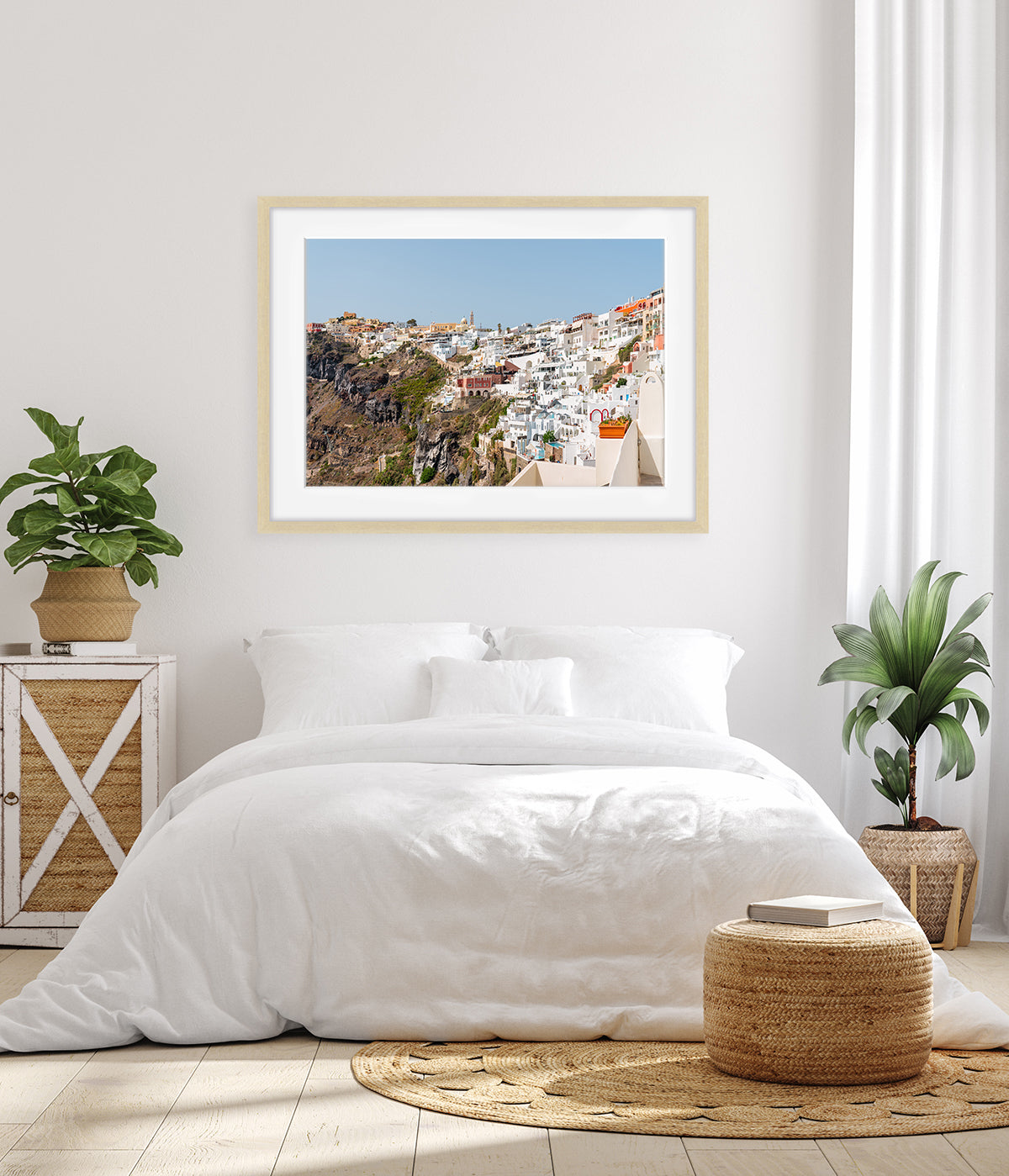 Fira, Santorini Greece Art