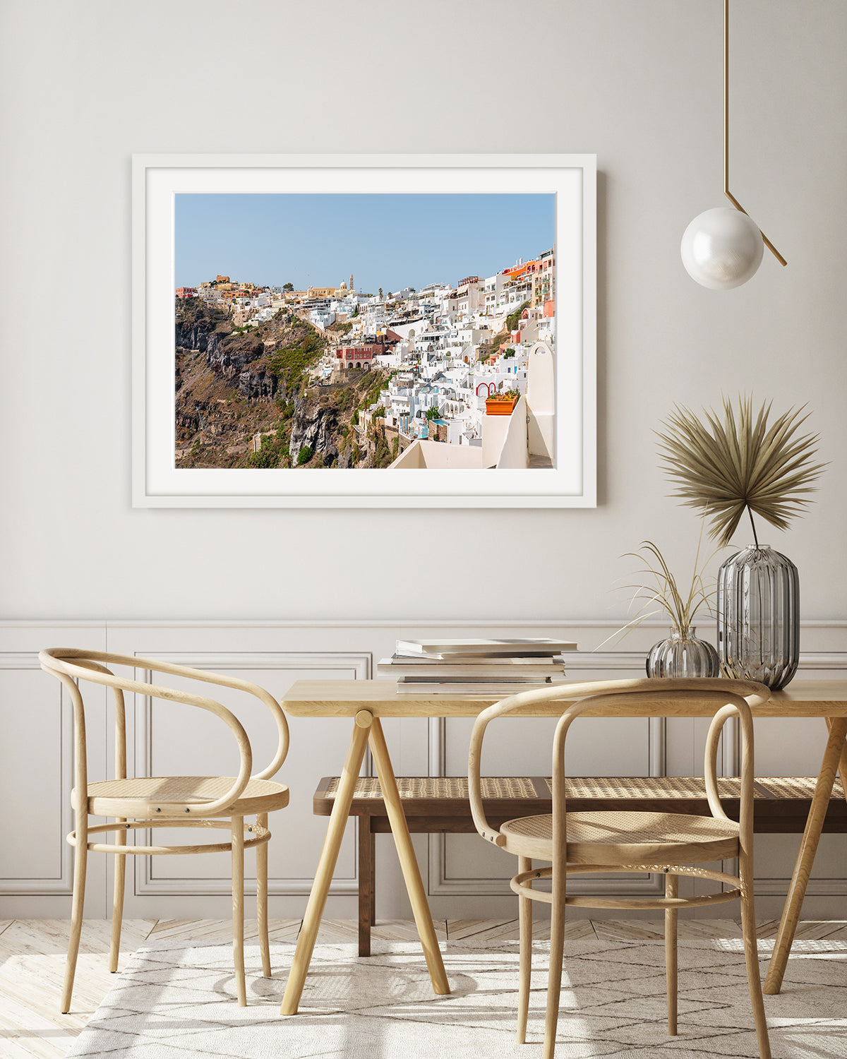 Fira, Santorini Greece Art