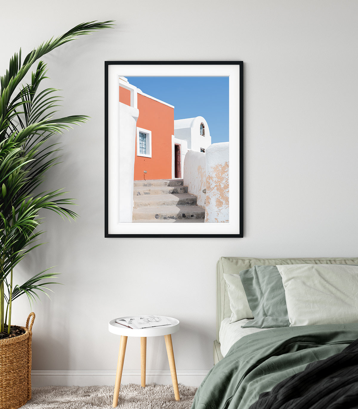 Colorful Greece Architecture Print