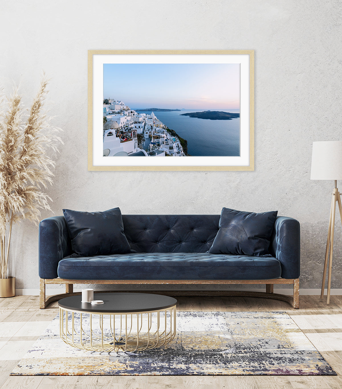 Greece Photograph | Blue Sunset Santorini