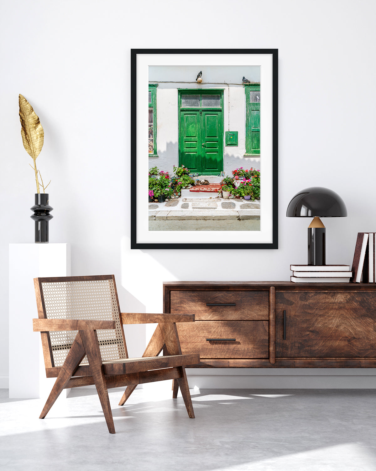 Green Door in Mykonos