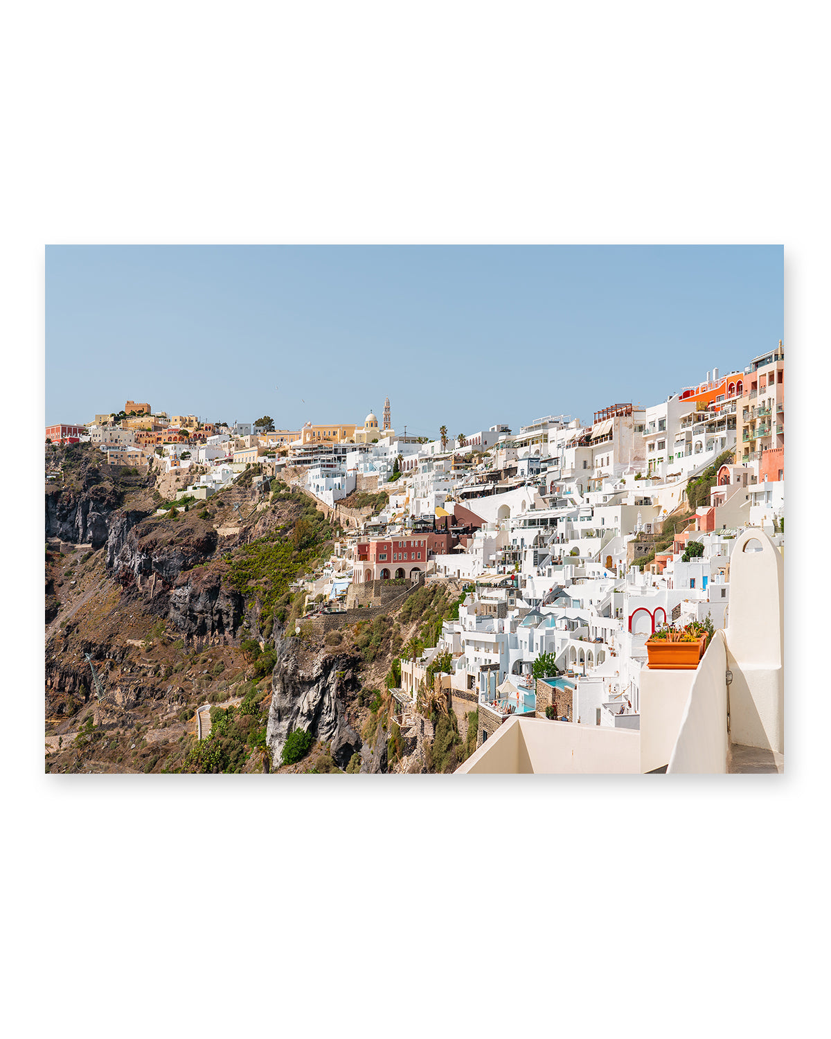 Fira, Santorini Greece Art