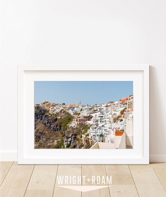 Fira, Santorini Greece Art
