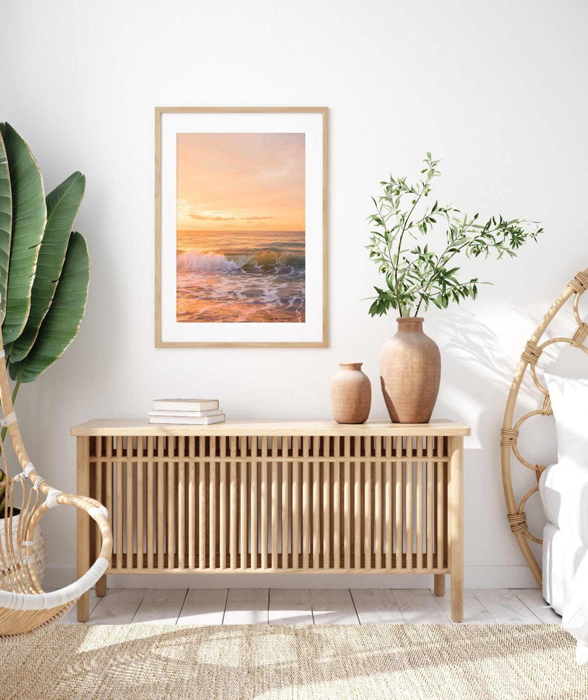 boho bedroom decor beach wall art print