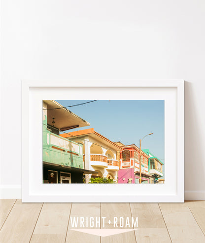 colorful architecture in Old San Juan, Puerto Rico