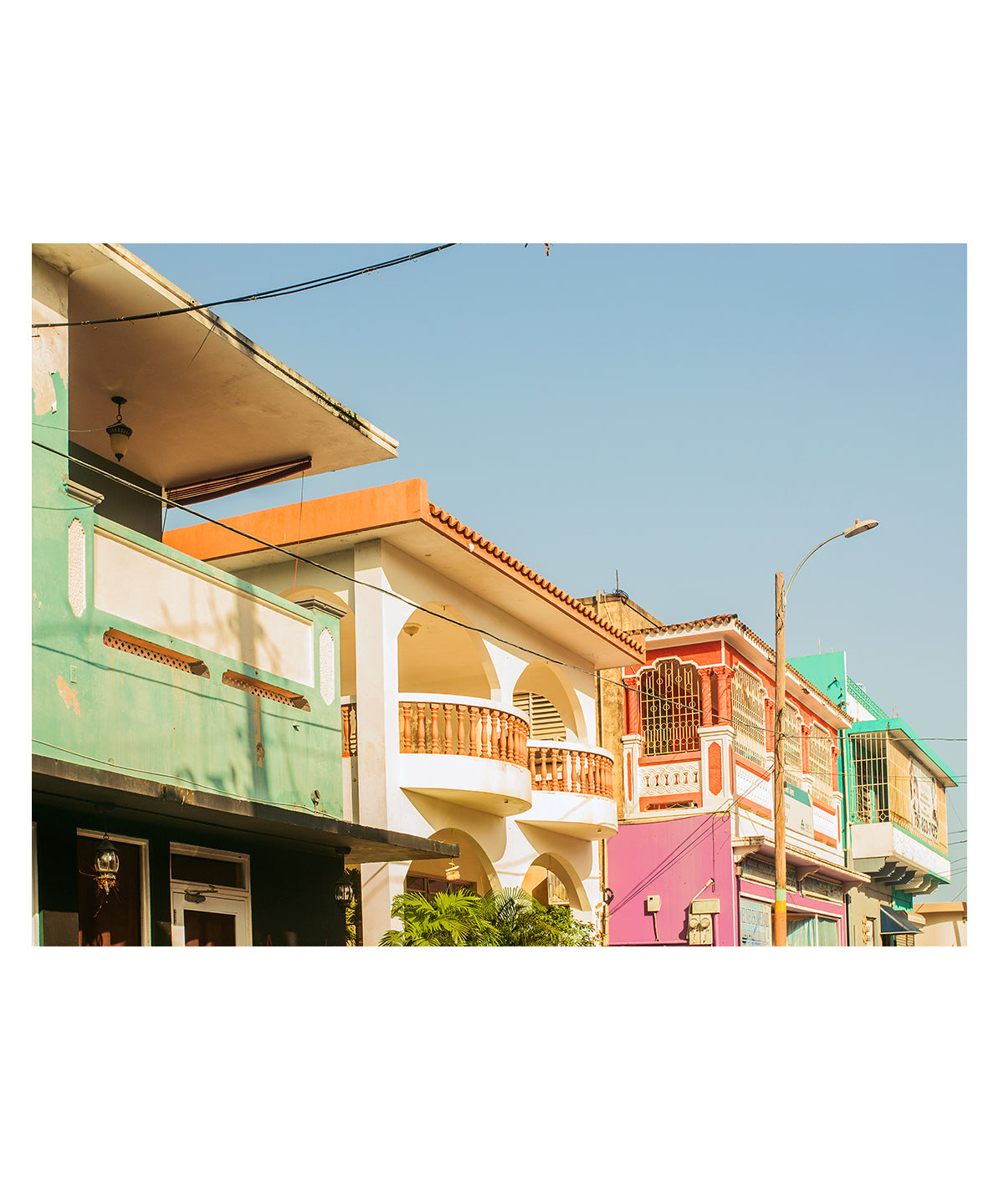 Travel photograph featuring colorful buildings in Old San Juan, puerto rico