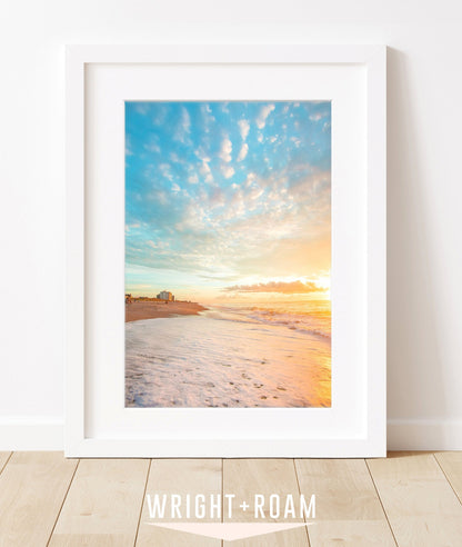 Sunny Sunrise Wrightsville Beach Photograph, by Wright and Roam