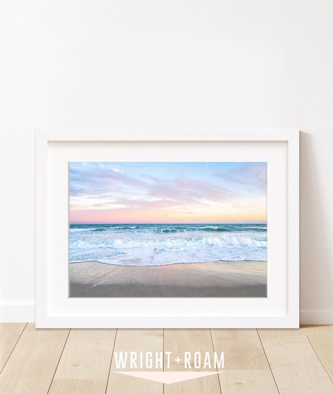 Blue Sunset Wrightsville Beach Print By Wright and Roam